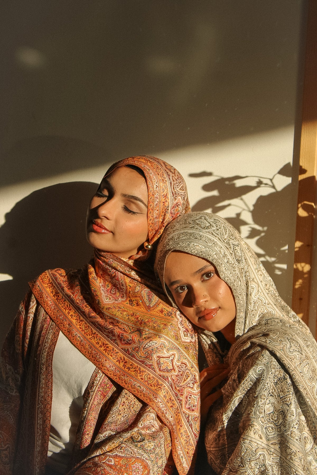 Saffron Glow Pashmina Abayah
